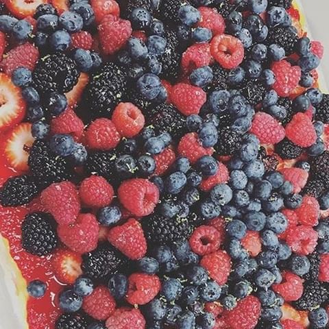 fresh fruit tart